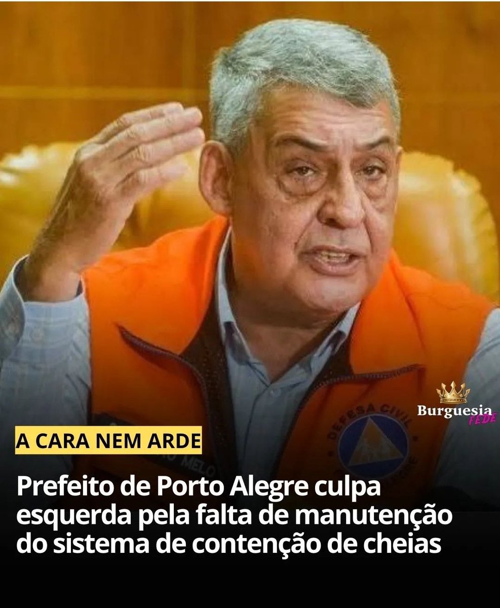 Além de presidente do Brasil, do Mercosul e G20, agora o Lula também é Prefeito de Porto Alegre.