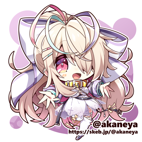 skeb納品しました
Vtuber/九楽ライさん

https://t.co/WeuUxHmWvJ #Skeb #Commission @skeb_jpよ 