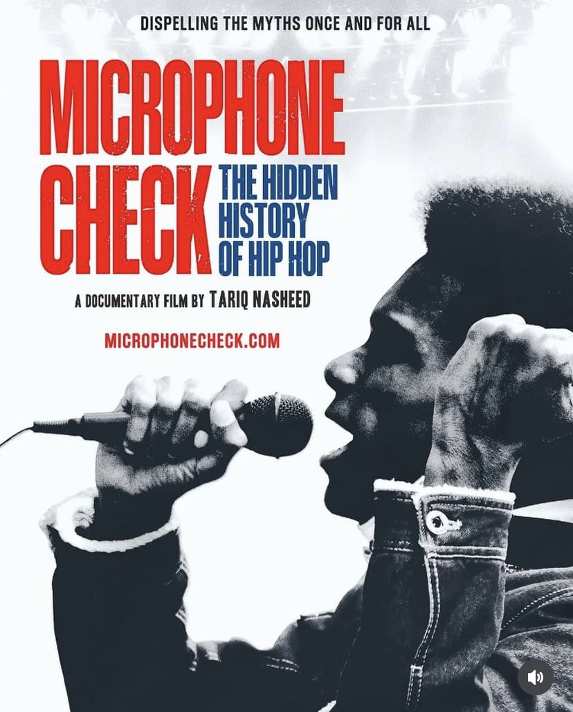 🎬 Excited is an understatement! Tomorrow's the big day for the premiere of #MicrophoneCheck by the incredible @tariqnasheed ✨ Can't wait to see it all unfold in L.A. and support this amazing work. Let’s celebrate black excellence in film! #MicrophoneCheck #TariqNasheed