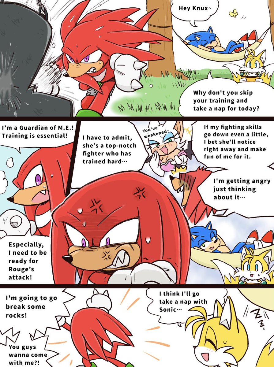 yotsumeddd's tweet photo. ❓❓✨🔴🦇✨❓❓
#Knuxouge https://t.co/cH95mWkebW