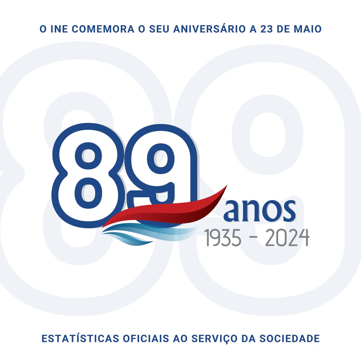 pt_INE's tweet photo. 89 anos de Estatísticas Oficiais ao serviço da Sociedade.
#inept #89anos https://t.co/gaerJmOXy0