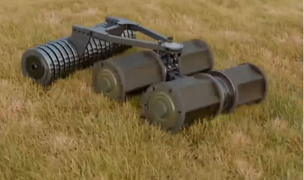 A Ukrainian company has developed and tested the “Salamander” unmanned ground vehicle (UGV), designed to clear anti-personnel mines.