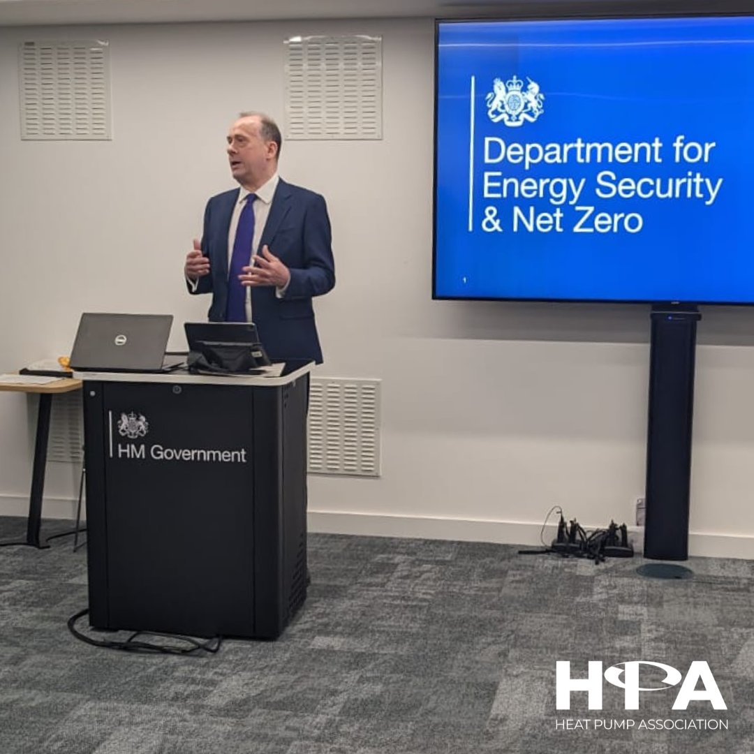 Heat Pump Association (HPA) (@heatpumpassoc) on Twitter photo Today we joined industry at a breakfast reception held by <a href="/energygovuk/">Department for Energy Security and Net Zero</a> hosted by <a href="/MartinCallanan/">Martin Callanan</a>
We look forward to continuing to foster a collaborative relationship with the Department on behalf of the sector in our mission to accelerate the deployment of Heat Pumps UK wide. Today we joined industry at a breakfast reception held by <a href="/energygovuk/">Department for Energy Security and Net Zero</a> hosted by <a href="/MartinCallanan/">Martin Callanan</a>
We look forward to continuing to foster a collaborative relationship with the Department on behalf of the sector in our mission to accelerate the deployment of Heat Pumps UK wide.