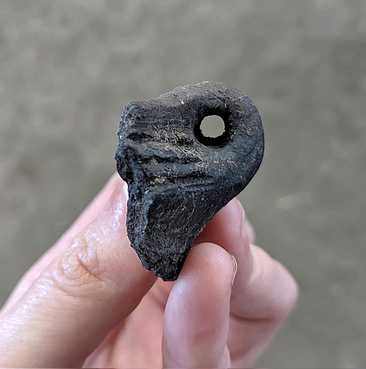 UofEArchaeology's tweet photo. A couple of nice finds from Mitchell fieldschool yesterday... https://t.co/sjQRcnq0EI