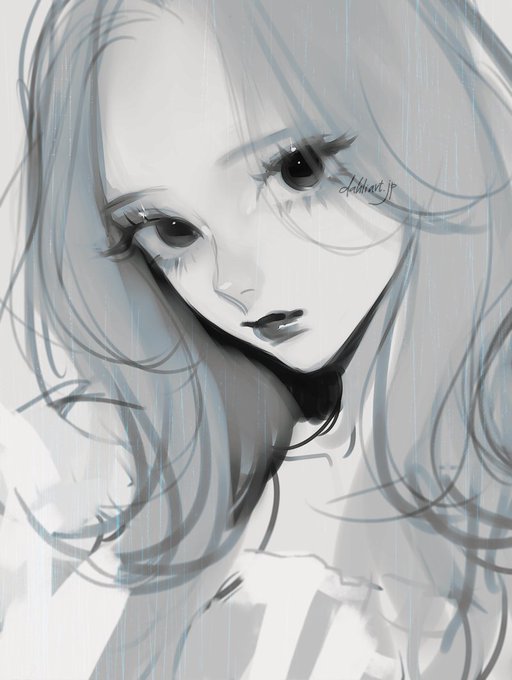 「black eyes makeup」 illustration images(Latest)