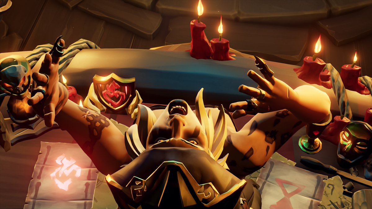 Madness. Rage. Everything will burn. #SeaOfThieves
