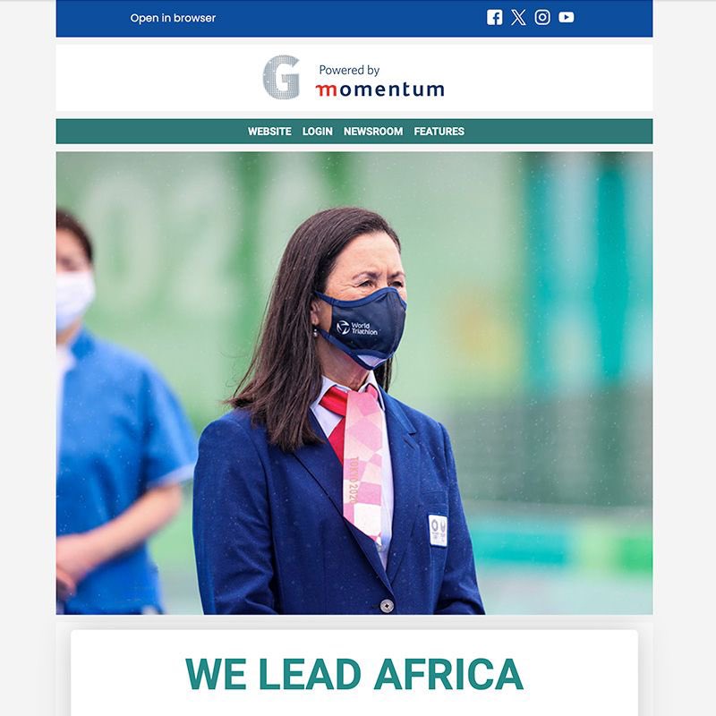 📬 You have mail! Time to check your inbox 📥 #NewsletterDay: Celebrating leadership in women like Debbie Alexander and Phophi Nematangari, and remembering Patricia Kambarami's lasting legacy ahead of Africa Day on Saturday 🌍💪 #gsportAfrica