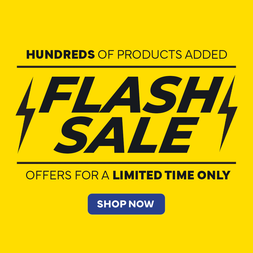 ⚡️Flash Sale now LIVE!! ⚡️
Over 400 products added

Shop here - 🛒  bit.ly/44ROEnK