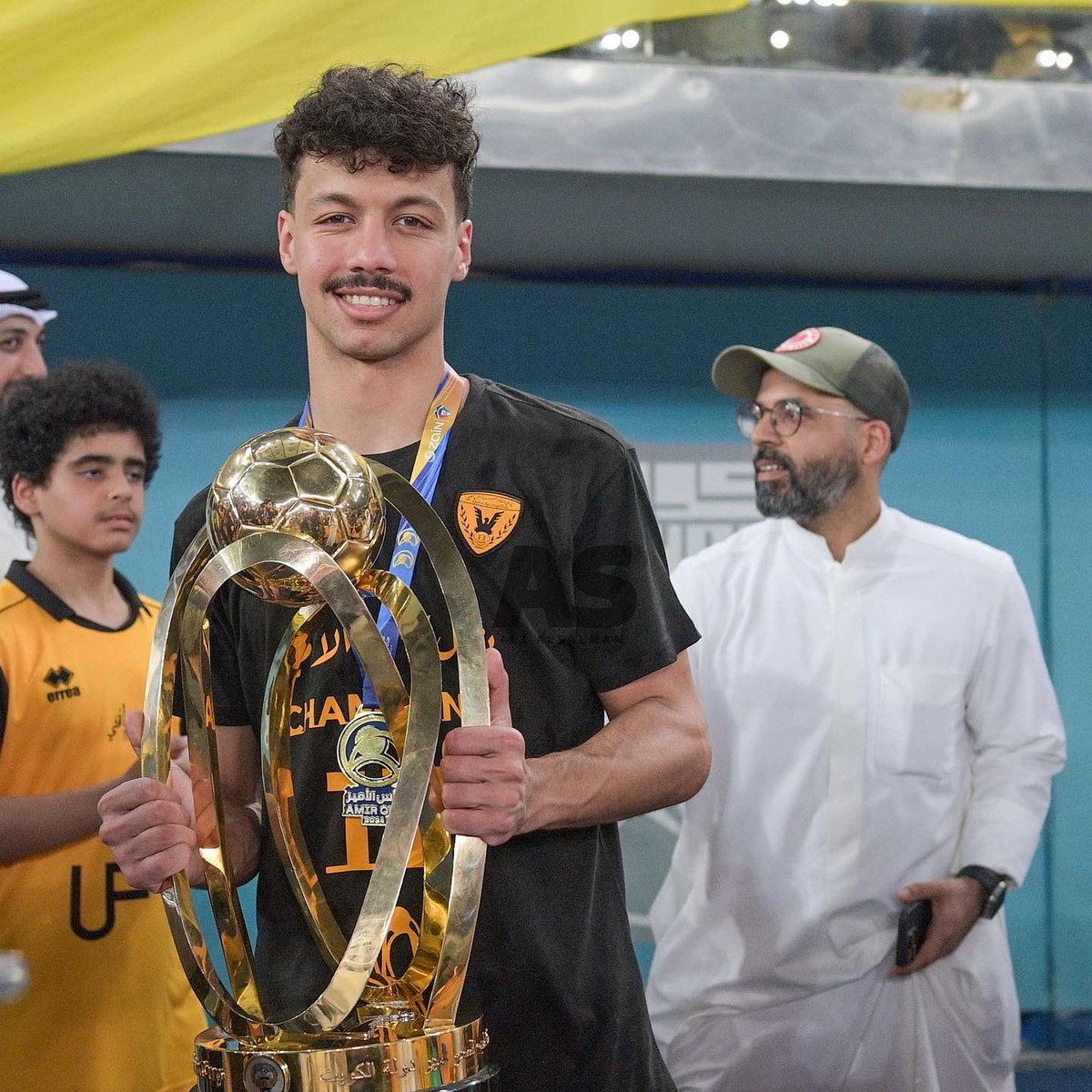mishalk__7's tweet photo. الف مبروك لجماهيرنا الوفيه ..
ولأخواني الاعبين والجهاز الفني والاداري والطبي وجميع المسؤولين في النادي 💛 
حصولنا على كأس صاحب السمو امير البلاد 💛 https://t.co/c7iIxqTgEm