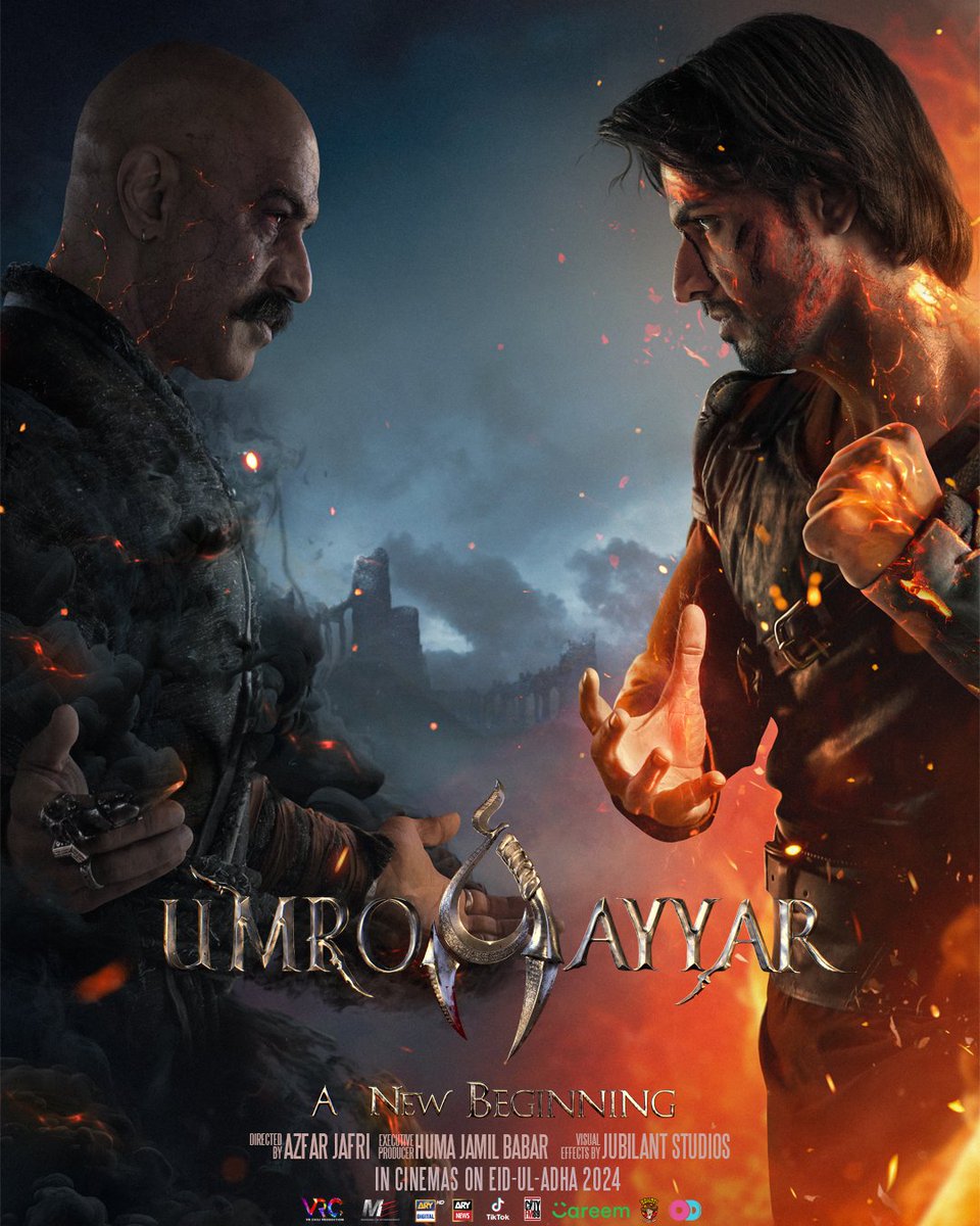 AMAR VS LAQQA

THE BATTLE HAS BEGUN!

Who will emerge victorious? Will good triumph over evil or will darkness reign supreme?

#TheBattleBegins #GoodEvil #AmarLaqqa #UmroAyyar #UmroAyyarANewBeginning #TayyarHo #EidUlAdha