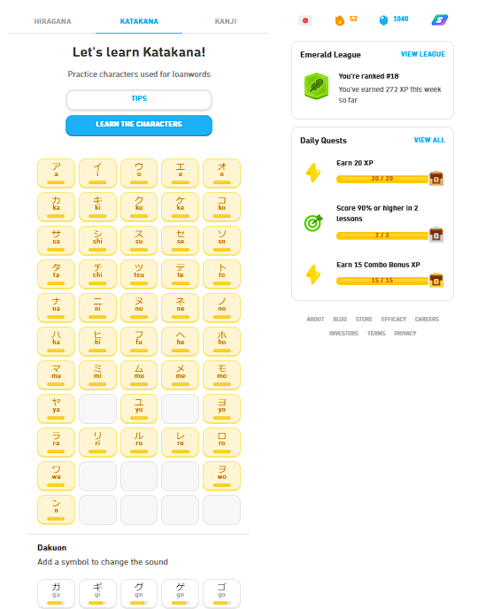 Day 52 KR & Day 21 JPN
#JHP_Learn_Language 22/05/2024
52 Day Streak on Duolingo!

Continue learning Korean & Japanese at Duolingo.

#belajarbahasakorea #어를공부하다 #koreancourse #duolingo #studylanguage #belajarbahasa #japanesecourse #belajarbahasajepang #日本語 #duolingo