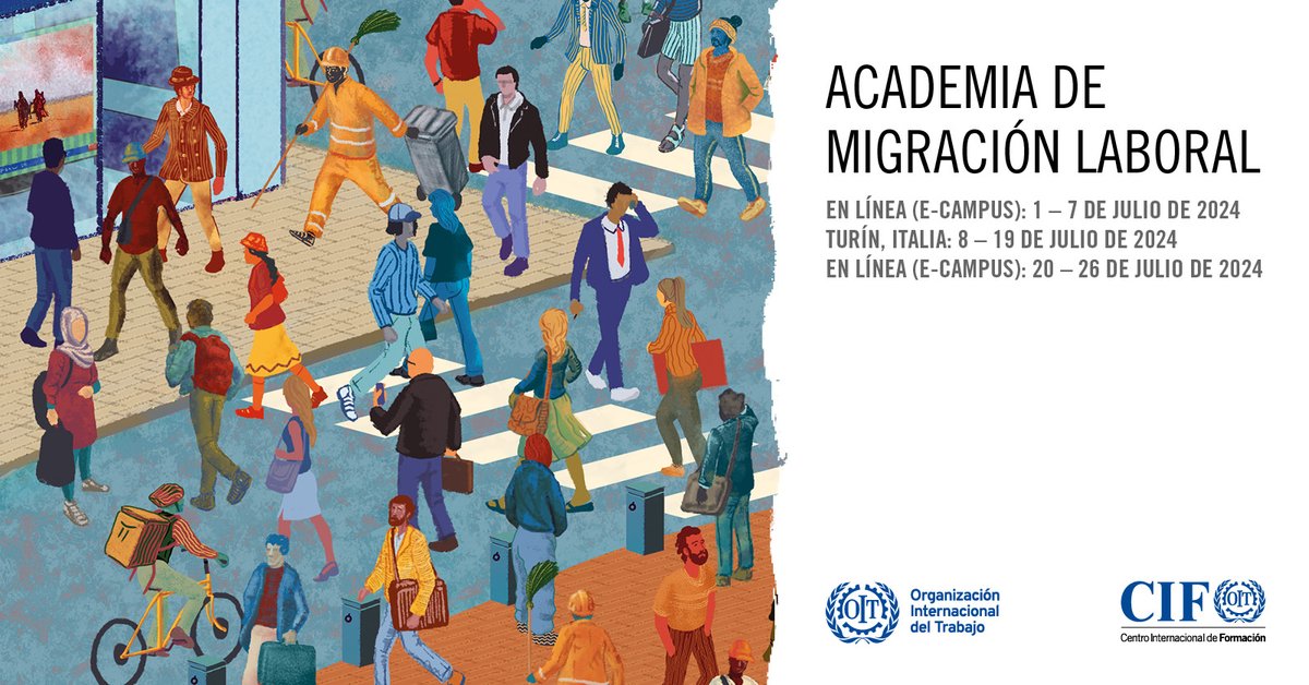 🚨 Existen 281 millones de migrantes en el mundo, la mayoría de ellos trabajadoras. Participa de la Academia sobre Migración Laboral de @ITCILO para comprender los retos y oportunidades de la #MigraciónLaboral y la movilidad en contextos cambiantes. ➡️ itcilo.org/es/courses/aca…