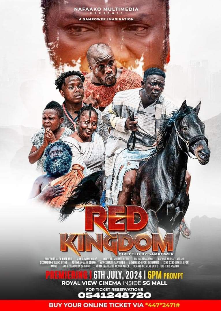 Kumawood is back ..Agya Koo, Dr Likee & Kyekyeku clash in this movie called RED KINGDOM || Premiering 6th July 2024 🔥🔥😄😄
