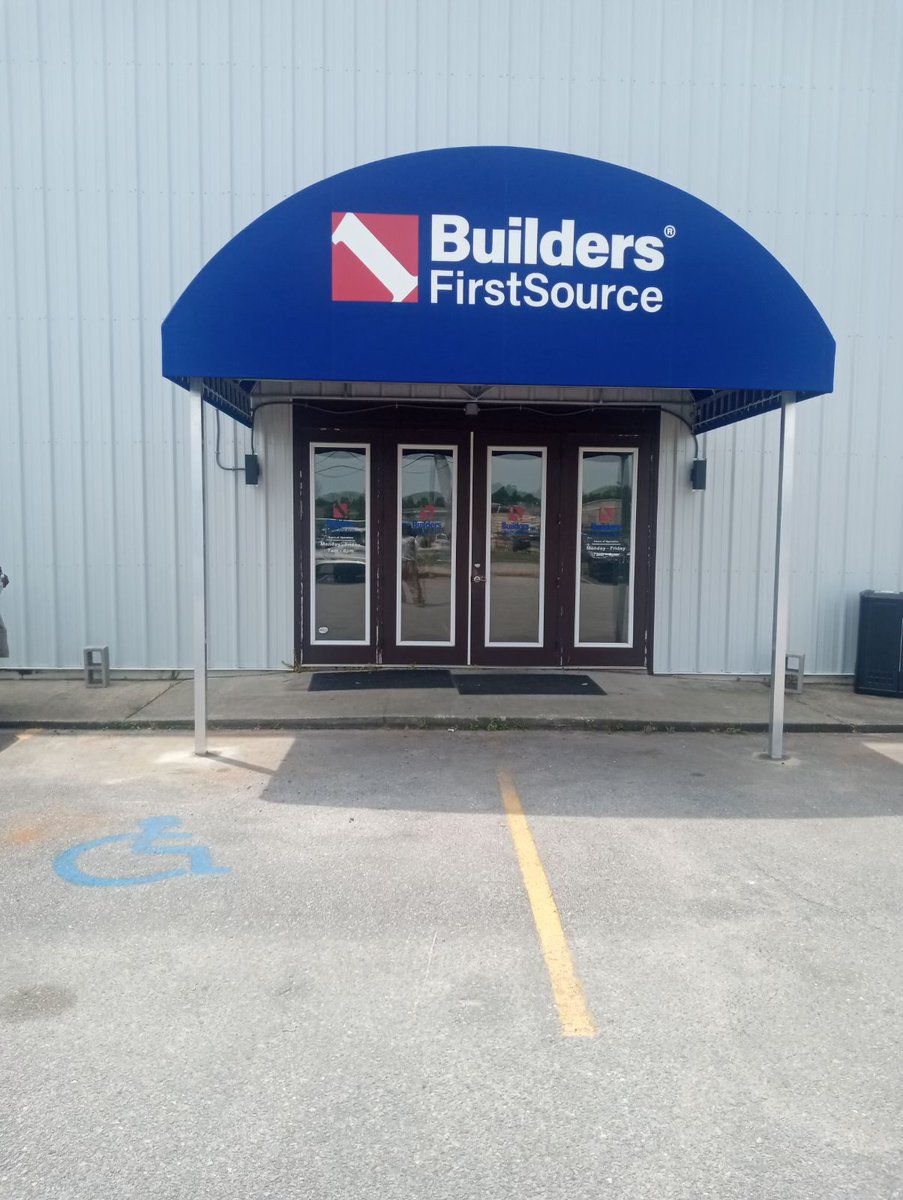 We just finished up installing this entrance canopy for Builders FirstSource. 

It came out great!

Be sure to check out their store for all your building supply and material needs!

Life is better in the shade.