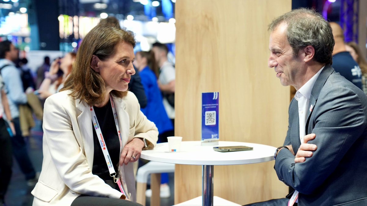 #VivaTech : 🚀la Région accompagne 27 startups innovantes au salon Viva Technology à Paris, dédié cette année à l’intelligence artificielle, le numérique responsable et la mobilité. Du 22 au 25 mai 2024, rendez-vous sur le pavillon régional (stand E59 Hall 1) pour découvrir les