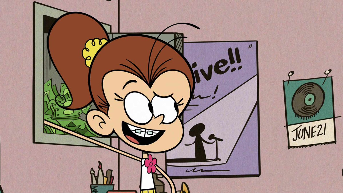 #TheLoudHouse #Nickelodeon Just some Luan in “Child’s Play”. 💛 @CPucelli