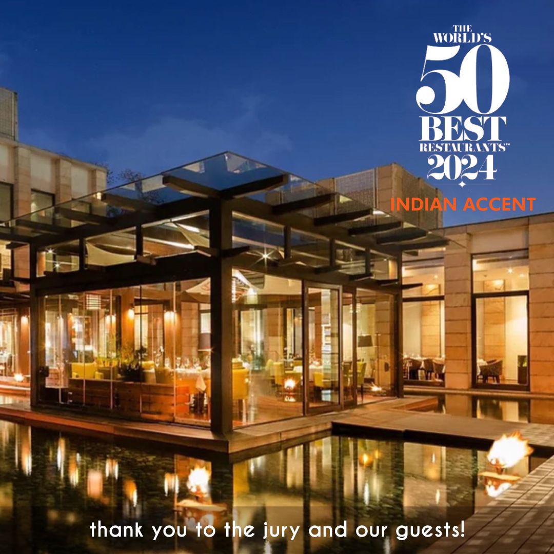 thanks to the esteemed jury &amp; all our guests for this honour! delighted to be back on the #worlds50bestrestaurants list representing our country . thanks to our tremendous team who makes the magic happen. 
#rohitkhattar @chefmanishmehrotra @shantanumehrotra 
@theworlds50best