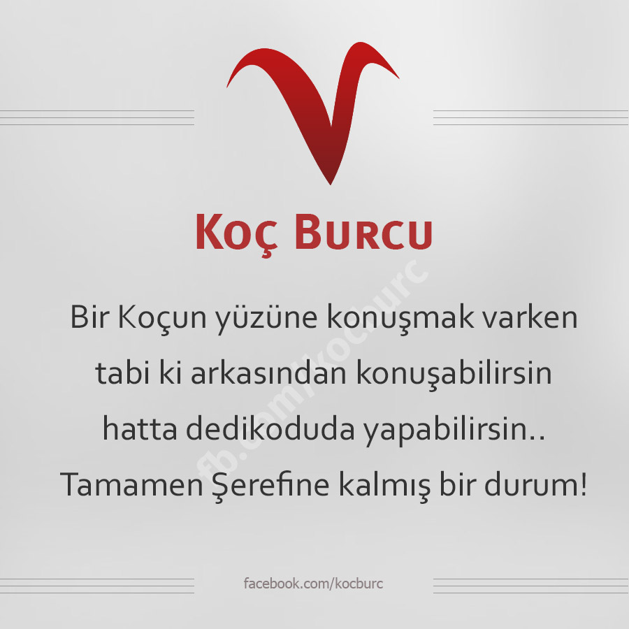 #KoçBurcu