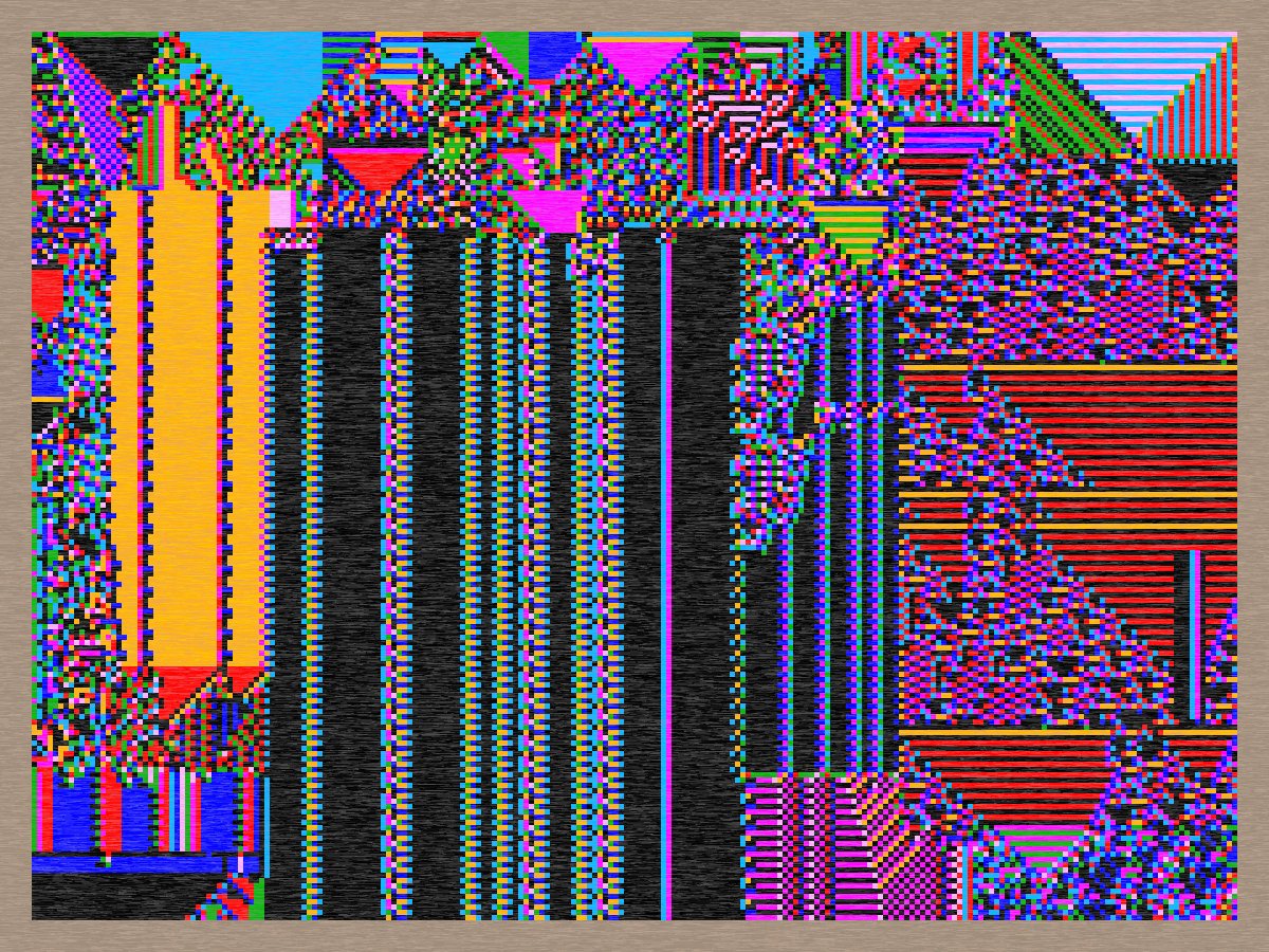 CA Panico RGB my new collection is on #fxhash, ready to be mined on Monday 🗓️

Retweet my pinned post 📌for a chance to win a free iteration!  

#genart #genartclub #tezos #cellularautomata