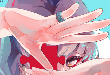 「green nails heart」 illustration images(Latest)