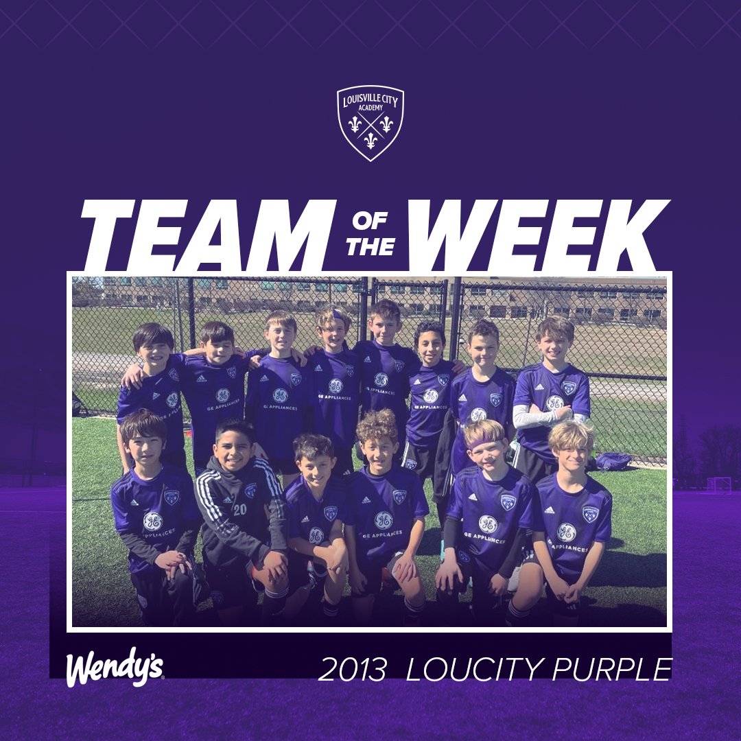 KPL Premier Division champs 🏆 S/O to 2013 Purple for being the @Wendys Team of the Week!