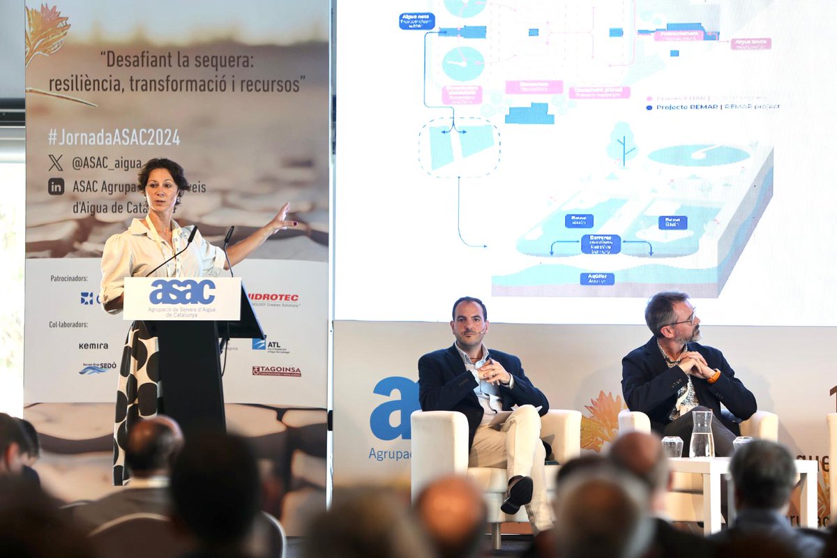 <a href="/TAnderbouhr/">tiphaine anderbouhr</a>, gerent de <a href="/comaigua/">Comaigua</a>, ha fet la seva intervenció al bloc de la innovació com a palanca per assolir la resiliència hídrica, explicant el projecte #LIFEREMAR, el qual aborda la recàrrega gestionada de l'aqüífer del Baix Camp. 

#JornadaASAC2024