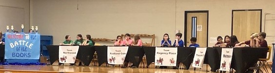 RedlandOaksES's tweet image. The MAC Cluster Battle of the Books @RedlandOaksES was hosted by our Librarian Ms. Perkins with help from all the other librarians. At the end of it all, Thousand Oaks ES was victorious. Congrats to the Bolts and all the competitors. 🦝 @NEISD #neisd