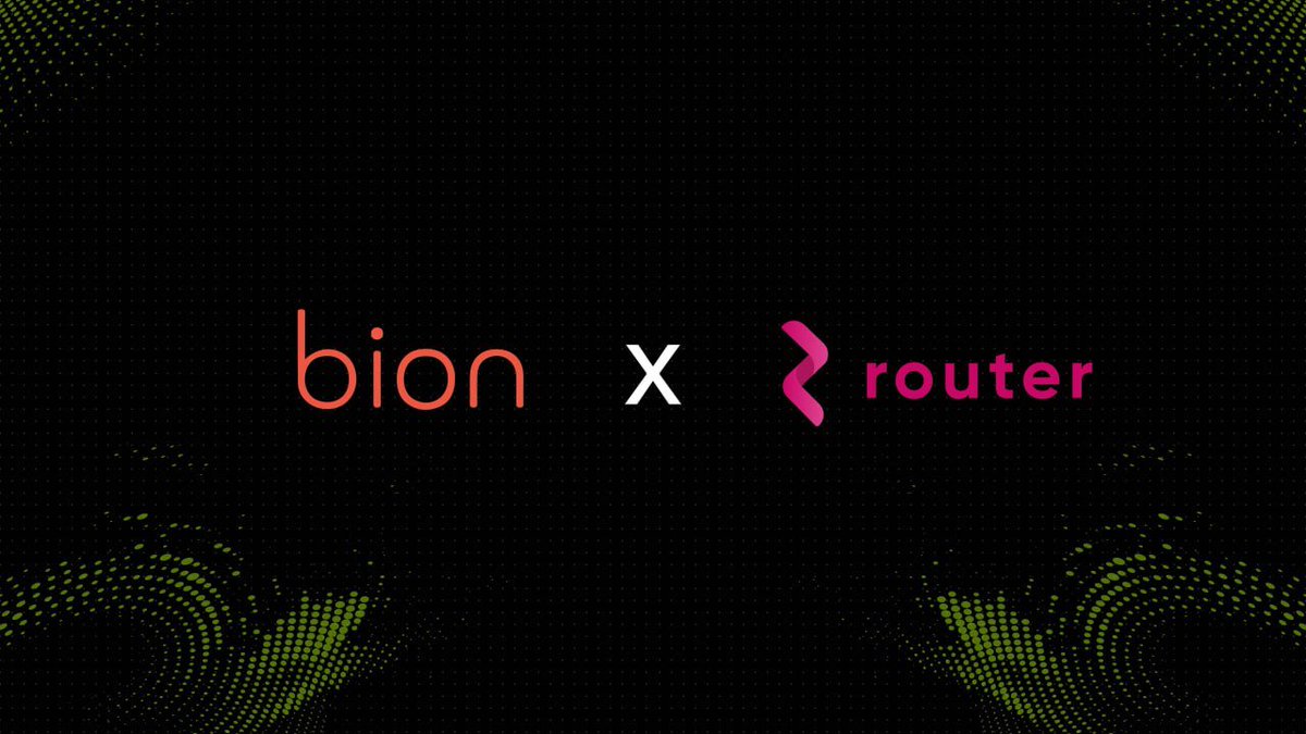 Router Protocol is excited to partner with @bion_app, a marketplace of brands. Through this partnership, Bion's shopping app will leverage our Cross-chain Intent Framework (CCIF), enhancing the shopping experience. 🛍️ Users will be able to shop on credit, pay, and earn crypto