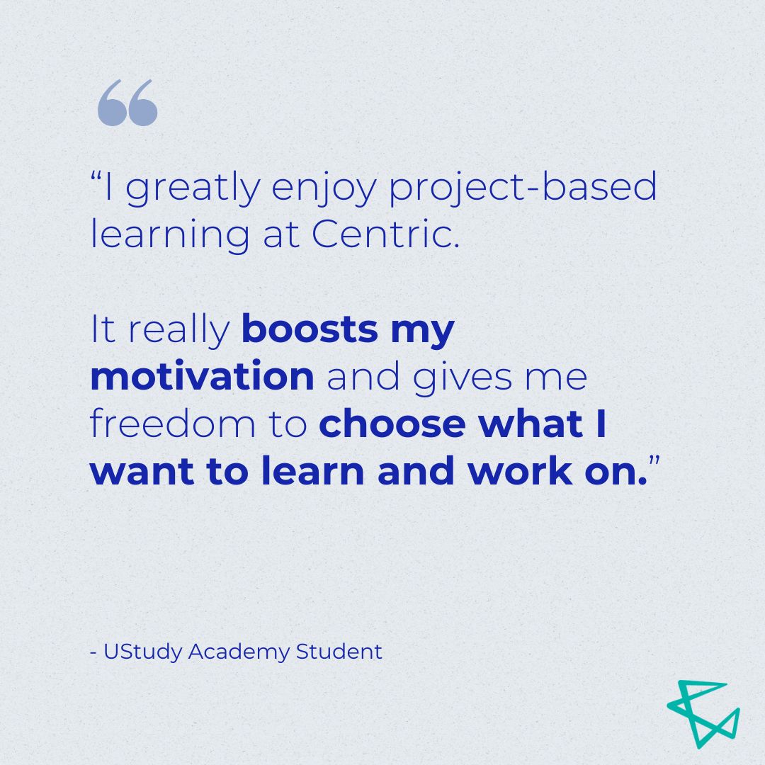 We love hearing how much students at our partner schools enjoy project-based learning 💙

.
.
.

#ProjectBasedLearning #StudentSuccess #StudentEngagement #CentricLearning #UStudyAcademy #EmpoweredStudents #TransformativeEducation #StudentVoice #PartnerSchools #StudentTestimonial