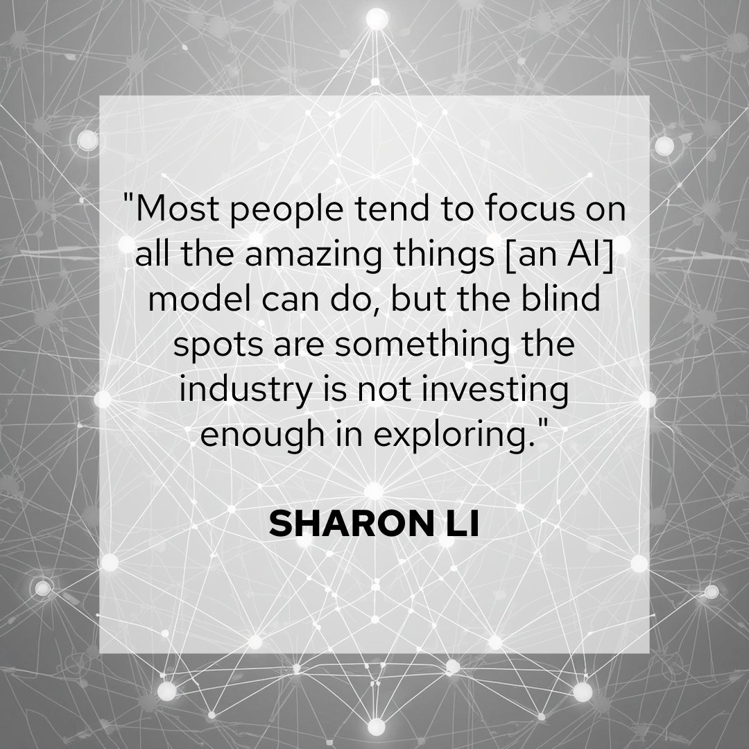 As the world becomes increasingly dependent on AI, @WisconsinCS Assistant Professor @SharonYixuanLi researches how these systems respond in the face of blind spots. Read the @UWMadisonLS story: lsmagazine.wisc.edu/issues/spring-… #AIResearch #ComputerScience #MachineLearning