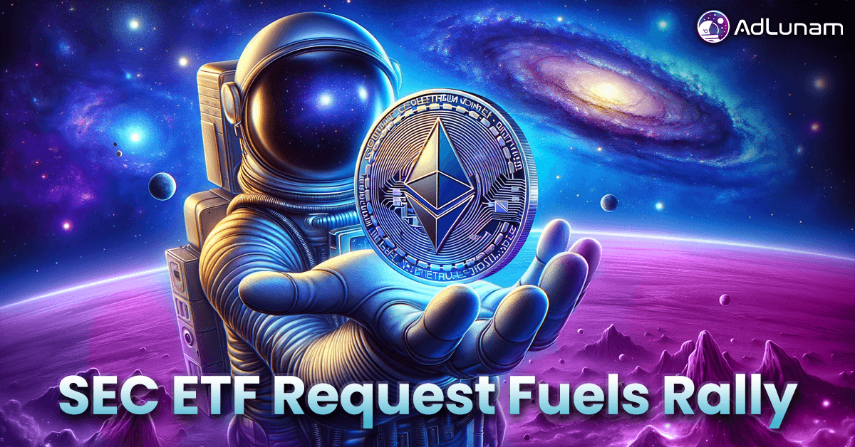 Yesterday, #Ethereum surged from $3,047 to $3,694 -21% in just one day The Regulators caused this sudden shift in sentiment. The SEC has requested #EthereumETF applicants to update Form 19b-4, for listing & trading it. This has made the outlook for a spot #EthETF brighter.