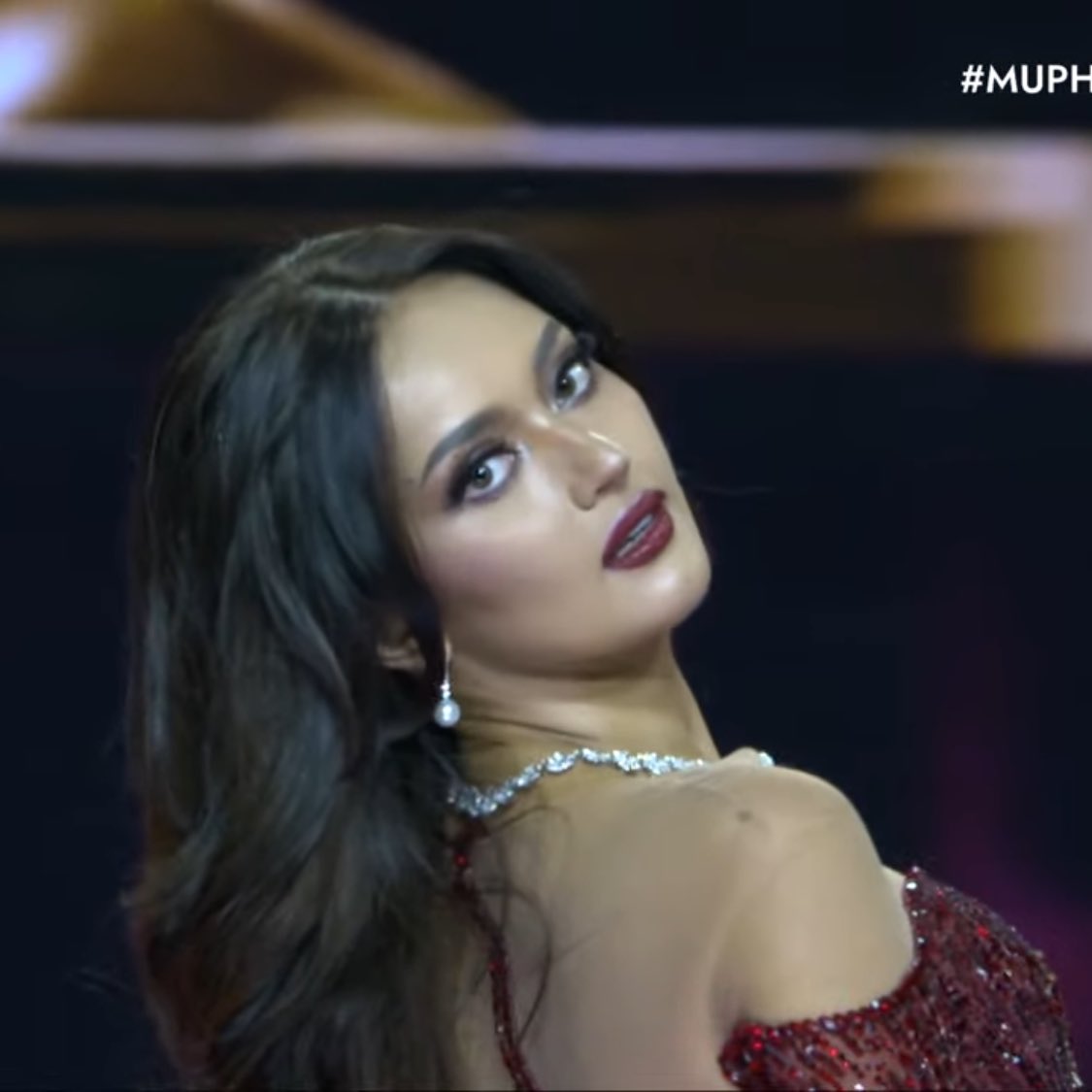 :nandyan yung crush mo, act normal. #MissUniversePhilippines2024