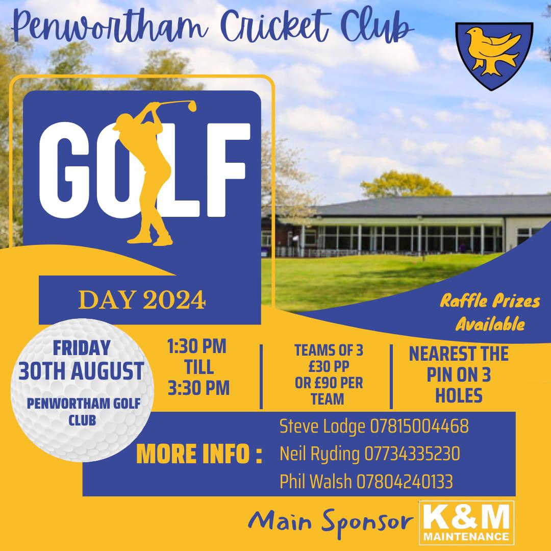 We're looking forward to our fundraising golf day @Penwortham_GC get in touch if you'd like to join us, teams and individuals welcome ⛳
