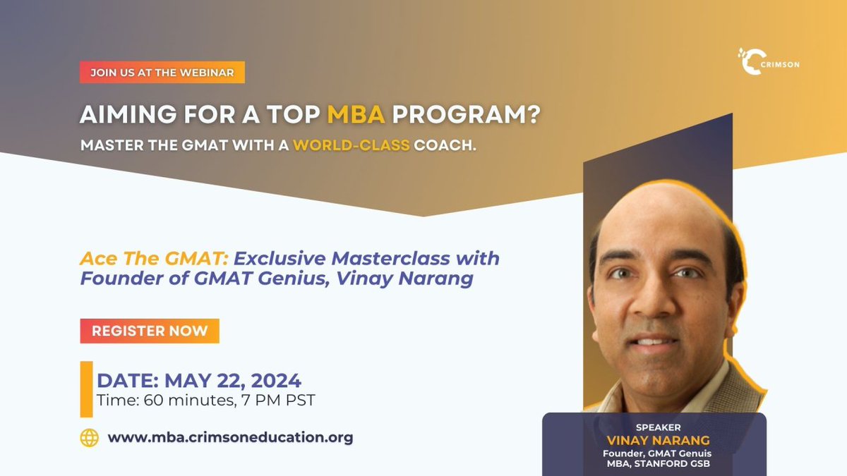 Register for free: mba.crimsoneducation.org/event/ace-the-…