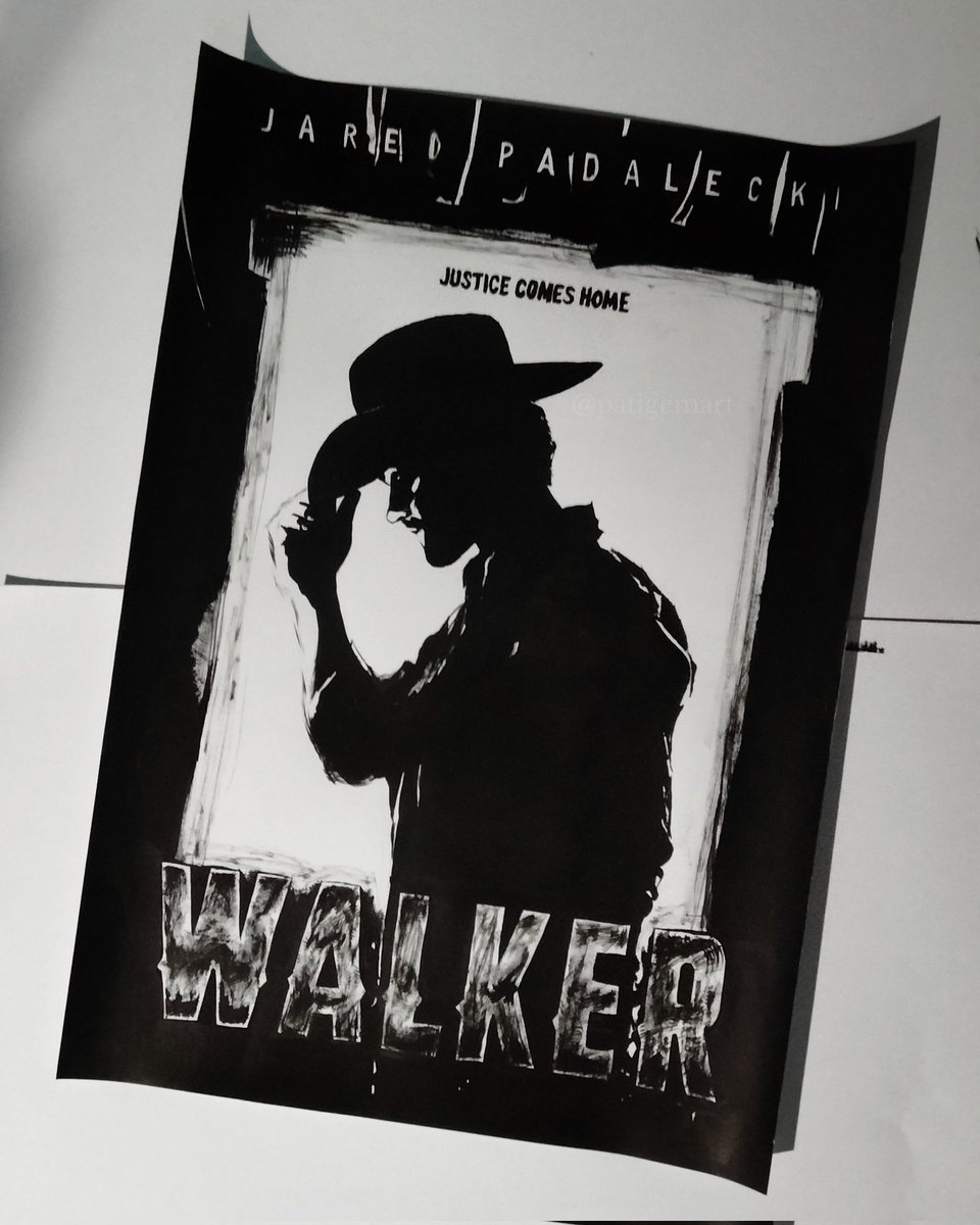 in honour of our fav show and the man behind it I made a little sth🥹🫶 so sad Walker got cancelled I really loved the characters:( 
can't wait for tonight's episode! 
lmk what you think about the art!!!!! #WalkerWednesday #walkerfamily #jaredpadalecki
<a href="/jarpad/">Jared Padalecki</a> (my polish pal)