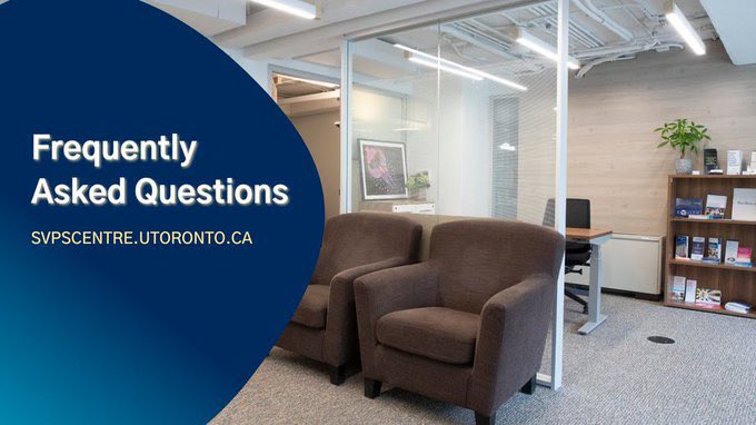 What kind of support does #UofT's Sexual Violence Prevention &amp; Support Centre provide &amp; what can you expect if you reach out? 💙 

Here's an FAQ with everything you need to know: uoft.me/svpfaq