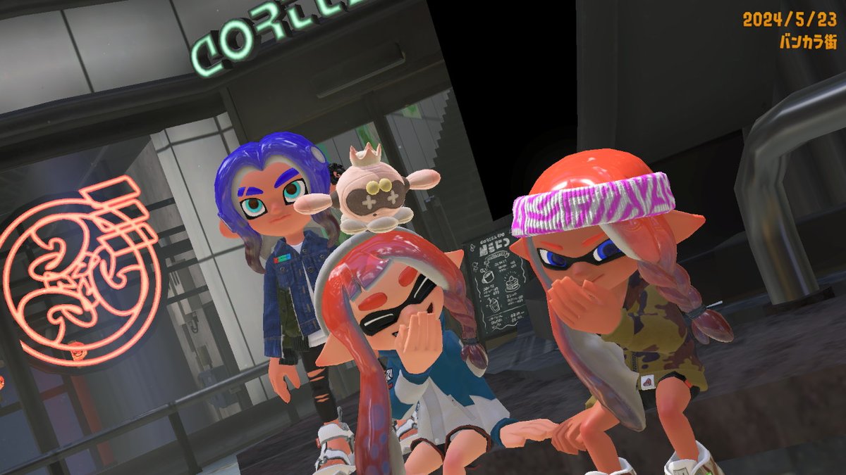 roku_game69's tweet photo. どもね～！
 #スプラトゥーン3 #Splatoon3 #NintendoSwitch https://t.co/FgUsBtyZqe