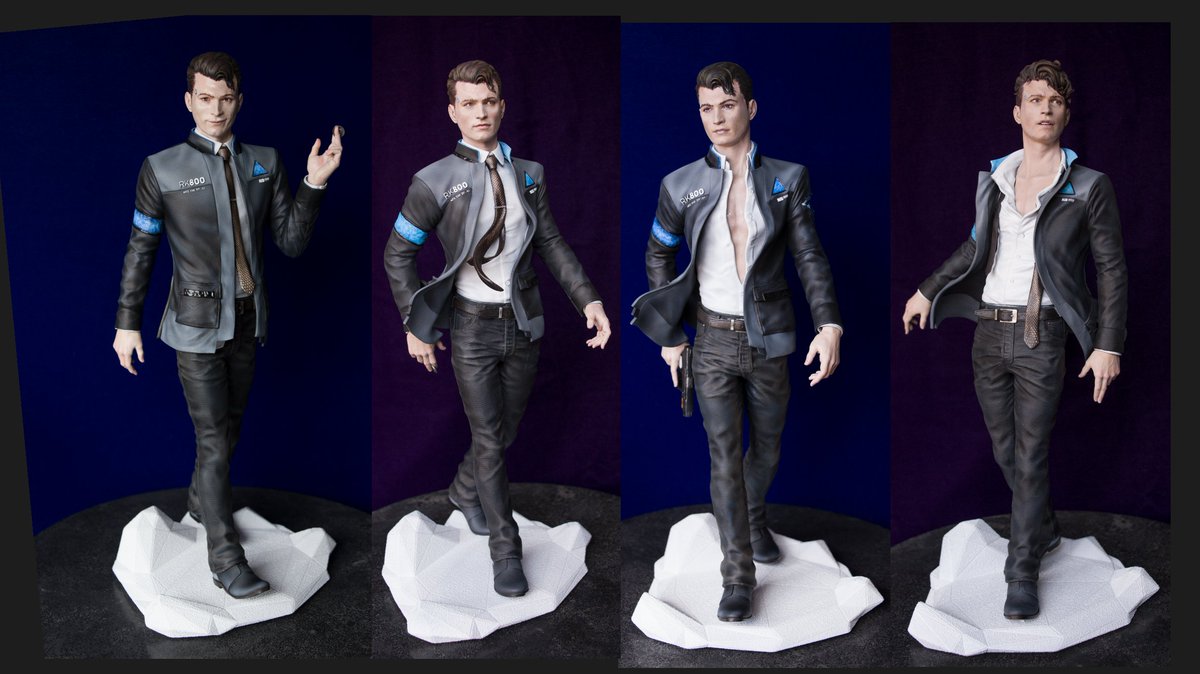 ConnorArmy !!! Reminder that my painted RK800 & RK900 will be 40% discounted on my store veshelya.etsy.com from sat 25th to the end of the month👀
Celebrating DBH anniversary with the dechartgames fam🥳🥳
Thank you very much for being so suportive along this years 🤗🤗(1/4)