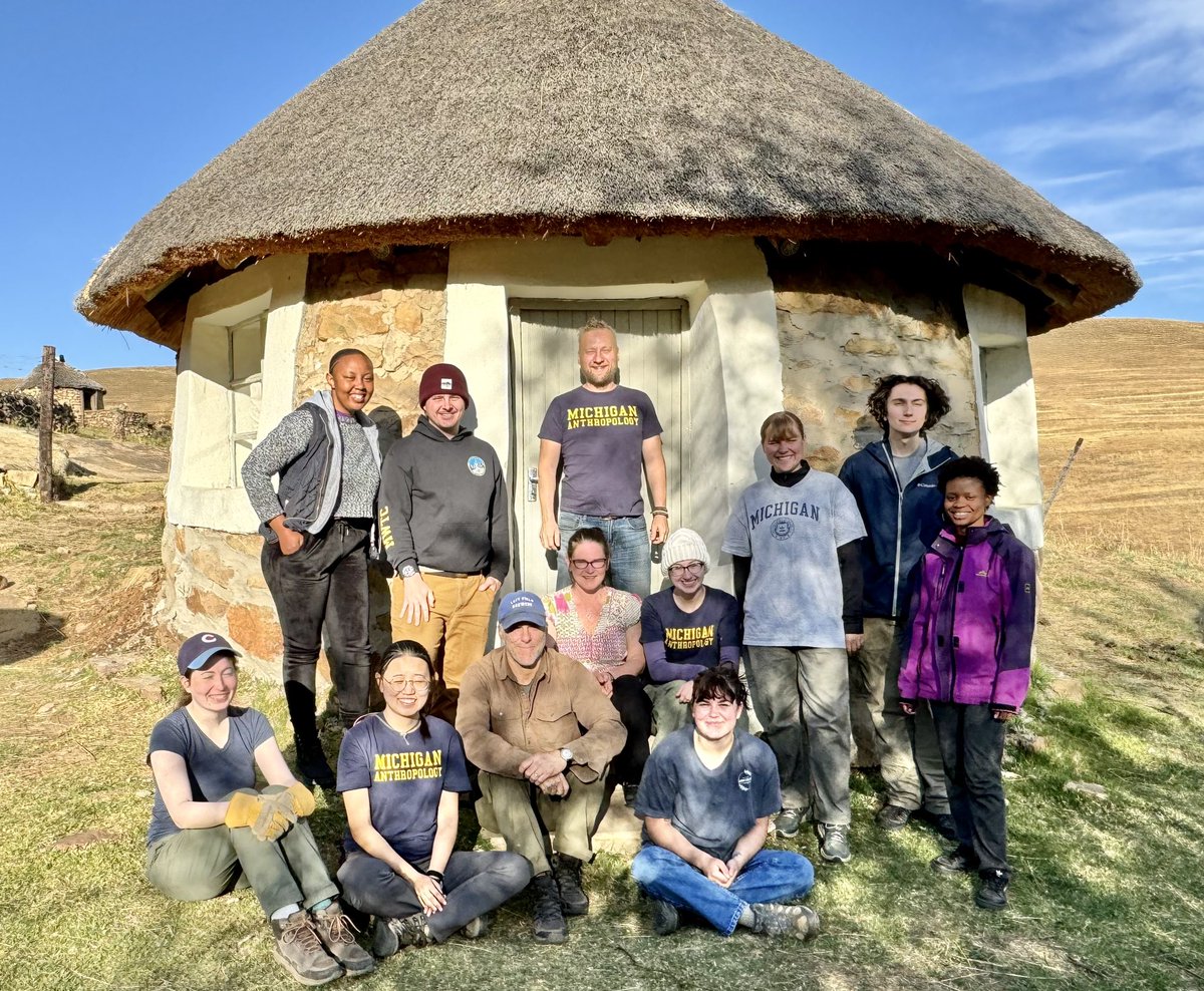 Brian Stewart (@drbrianstewart) on Twitter photo 4th season at Ha Soloja in highland #lesotho well underway! This time a <a href="/UMich/">University of Michigan</a> fieldschool w students & mentors from Lesotho, SA, USA, Canada & China. Pushing into some >100 ka MSA, the highest in southern Africa⛰️🇱🇸🇱🇸🇱🇸#UMMAA <a href="/UMichResearch/">Michigan Research</a> <a href="/UTSCAnthroDept/">UTSC Anthropology</a> <a href="/FLINArchaeology/">Flinders Archaeology</a> 4th season at Ha Soloja in highland #lesotho well underway! This time a <a href="/UMich/">University of Michigan</a> fieldschool w students & mentors from Lesotho, SA, USA, Canada & China. Pushing into some >100 ka MSA, the highest in southern Africa⛰️🇱🇸🇱🇸🇱🇸#UMMAA <a href="/UMichResearch/">Michigan Research</a> <a href="/UTSCAnthroDept/">UTSC Anthropology</a> <a href="/FLINArchaeology/">Flinders Archaeology</a>