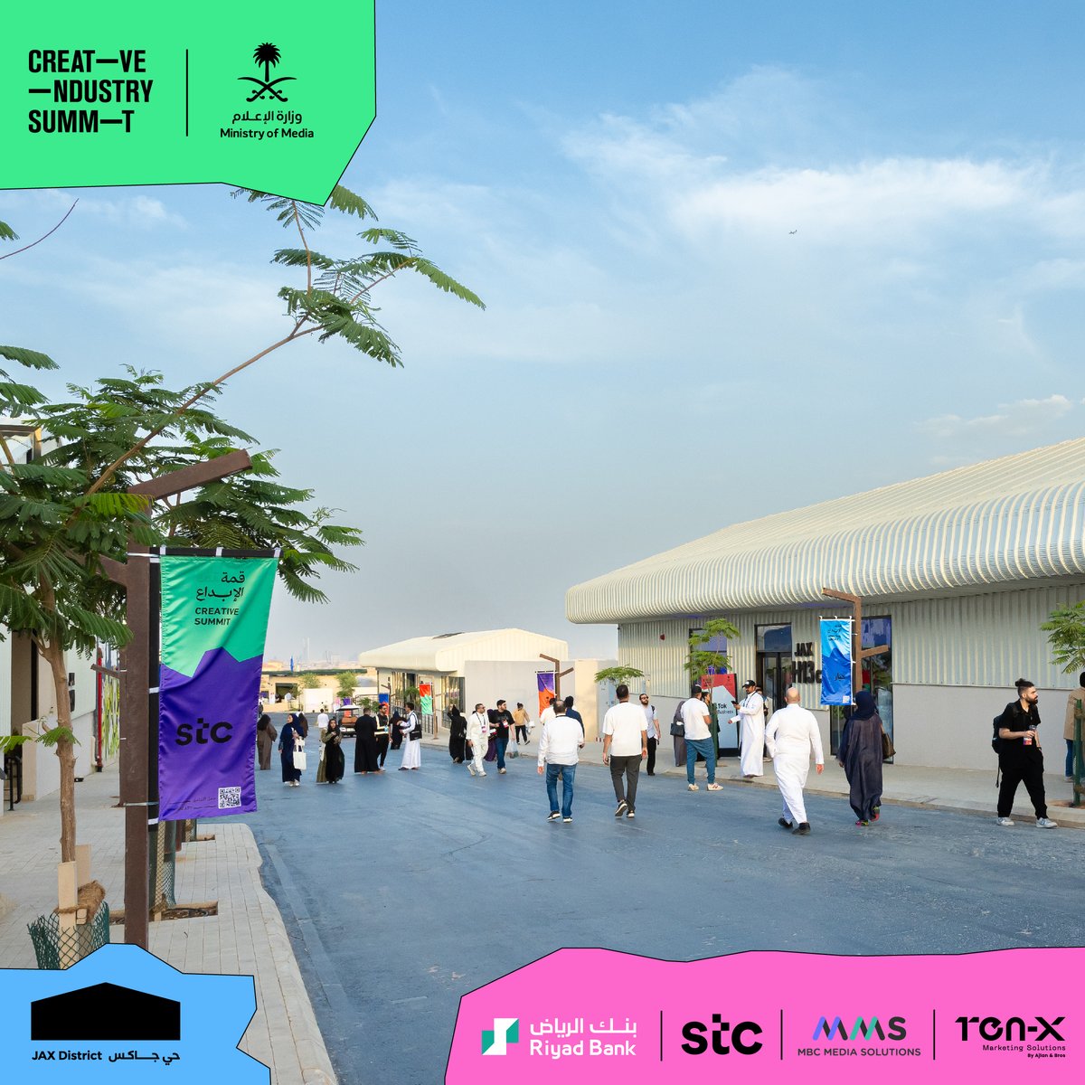 creativeindMENA's tweet image. The second day at #CreativeSummit! just kicked off 🌟 
and It's more than just amazing—it's downright jaw-droppingly awesome! 🤩 
Don't miss out on the fun 🔥