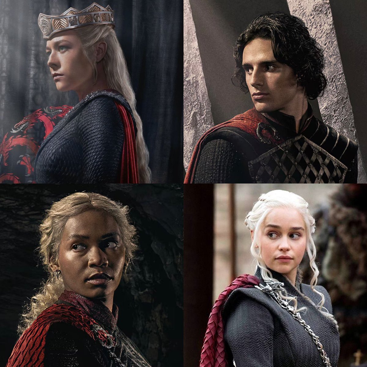the targaryens’ signature outfit