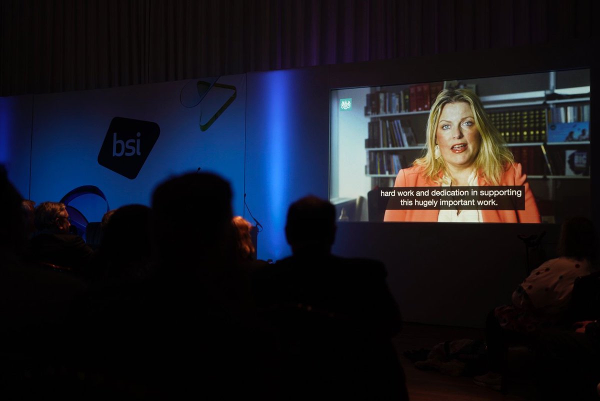 Inspiring closing address from @mimsdavies MP, Minister for Disabled People, Health and Work at the Department for Work and Pensions @DWP at the #BSISpringStandardsConference 2024. #BSIStandards