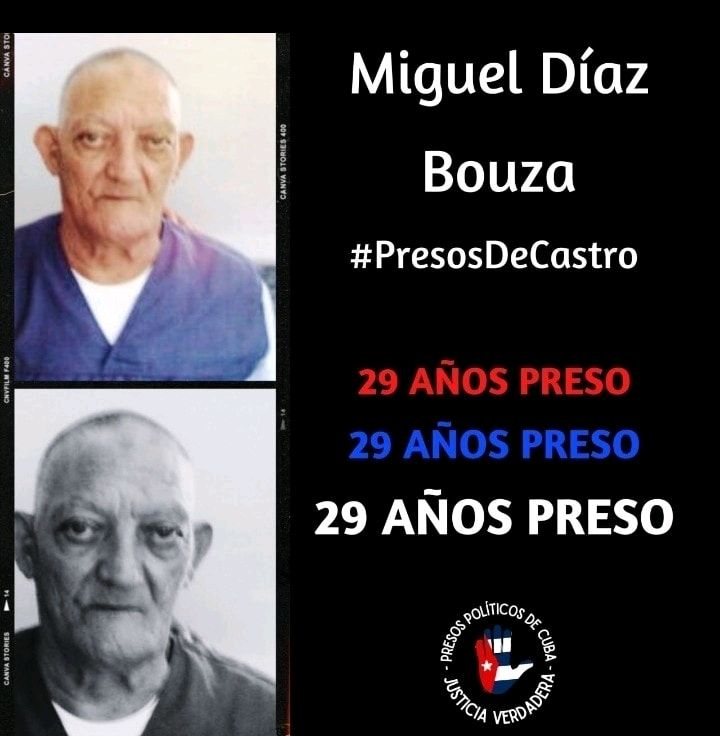 #PresosDeCastro . Libertad para Miguel Díaz Bouza. La Patria os contempla Orgullosa. No los abandonaremos nunca. . . . #HastaQueSeanLibres #PresosPoliticosDeCuba #LibertadParaLosPresosPolìticos
