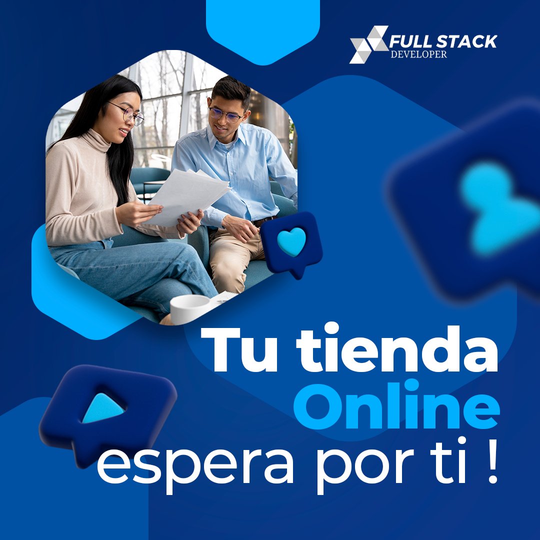 FullStackWeb2's tweet image. ¡Tu tienda online espera por ti! 🚀

¿Tienes una idea de negocio y quieres llevarla al siguiente nivel? En Full Stack Web estamos aquí para ayudarte a hacer realidad tus sueños. 🌟