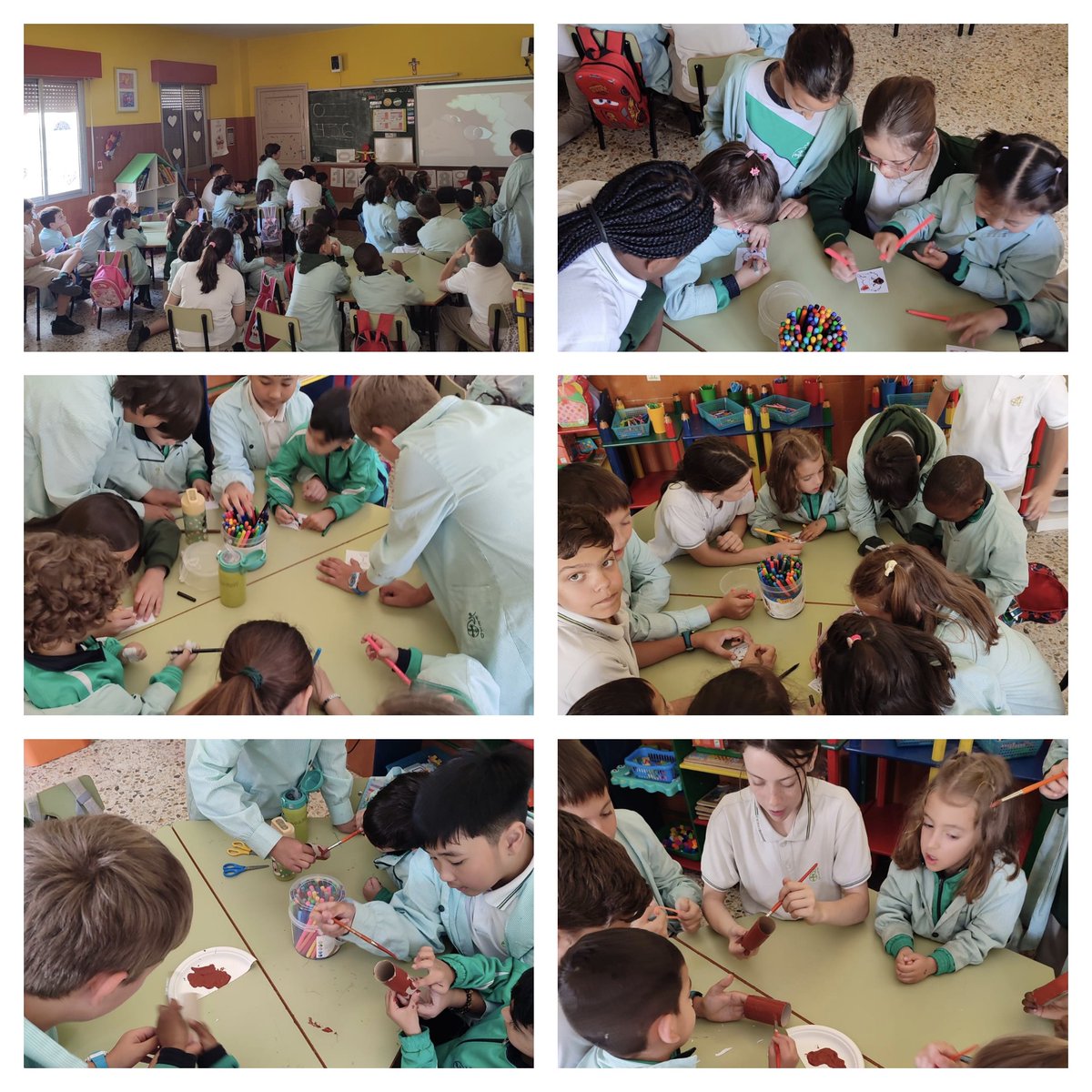 SantaRosaFESD's tweet image. 1º de Infantil quiere homenajear a esas grandes figuras que son los abuelos/abuelas. Muchas gracias yayos/as!
#somosfesd #entregate #aceptaelreto #vivetupasion