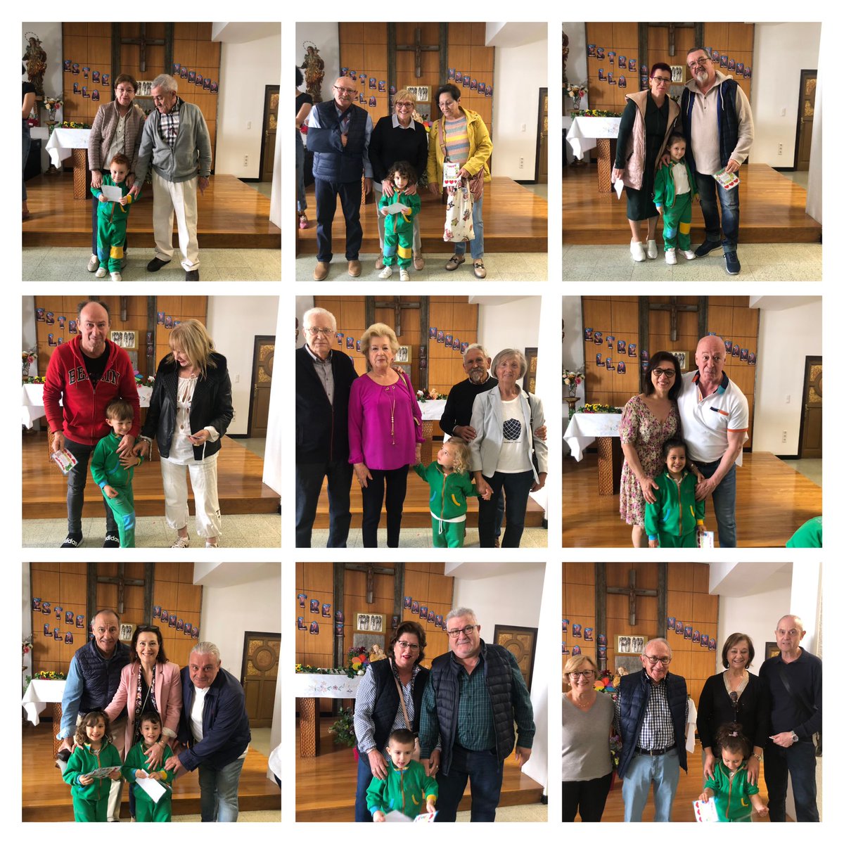 SantaRosaFESD's tweet image. 1º de Infantil quiere homenajear a esas grandes figuras que son los abuelos/abuelas. Muchas gracias yayos/as!
#somosfesd #entregate #aceptaelreto #vivetupasion