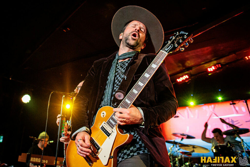 The Trews normally play larger venues, but we're a bit spoiled here and get to see them on a stage where they cut their teeth, says Trev. His review and photos on HAFILAX: halifaxbloggers.ca/hafilax/2024/0… #music #livemusic @HAFILAXtweets @thetrews