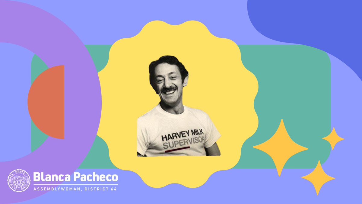 On #HarveyMilkDay, we honor his legacy of courage and activism — a legacy that continues to inspire. I stand firmly with the LGBTQ+ community in District 64 and across CA in the pursuit of equality and acceptance for all.