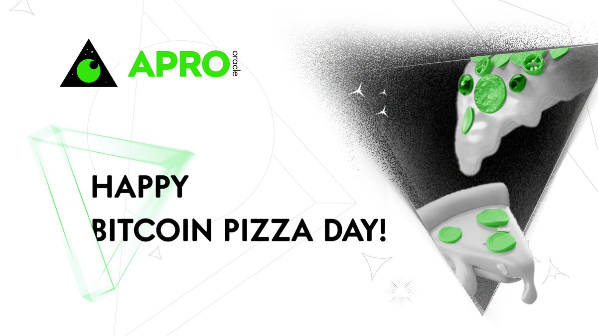 🍕 Happy Bitcoin Pizza Day from #APRO_Oracle! 🚀 🧪Just as those pizzas marked the beginning of Bitcoin's journey, APRO Oracle is here to fuel the #Bitcoin ecosystem with fast, reliable, and secure data services. #BitcoinPizzaDay #Oracle #BTCL2 #DeFi