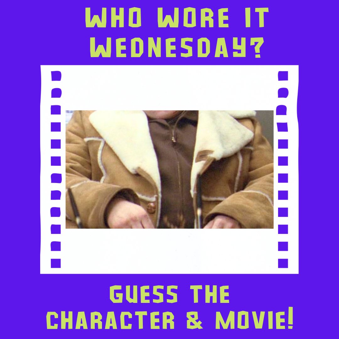 👗👠🧥 WHO WORE IT WEDNESDAY? 🧥👠👗 Name the character who wears this fabulous ensemble and the movie they're in! #80smovies #80sfilms #whoworeit #wednesday #moviecostumes